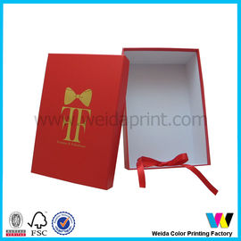 Red Wedding Paper Packaging Boxes