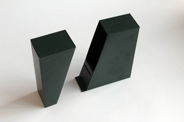 Eco friendly Cardboard Biodegradable Recycled Paper Gift Boxes , Green watch Gift Box