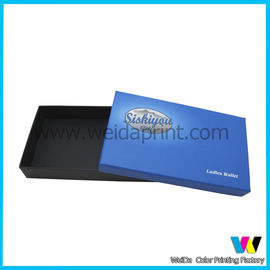 Wallet Paper Packaging Boxes & Lid And Base Paper Packaging Box for Wallet