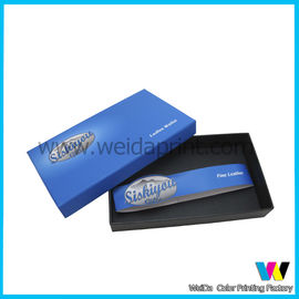 Wallet Paper Packaging Boxes & Lid And Base Paper Packaging Box for Wallet