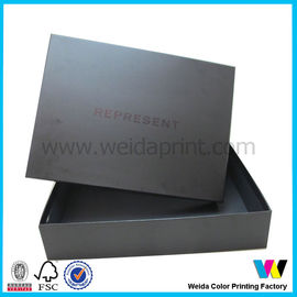 Various Size Black Matt Paper Packaging Boxes for Gift Packaging