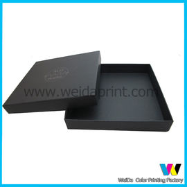 Various Size Black Matt Paper Packaging Boxes for Gift Packaging