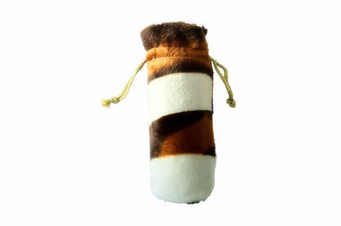Custom Leather Drawstring Pouch To Perfume With OEM / ODM