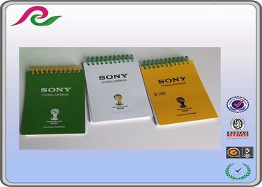 Legal size lecture notes green offset printing spiral bound notebooks