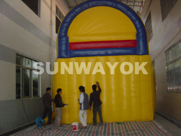 Custom waterproof PVC Commercial Inflatable Slide Rental With Double Lane