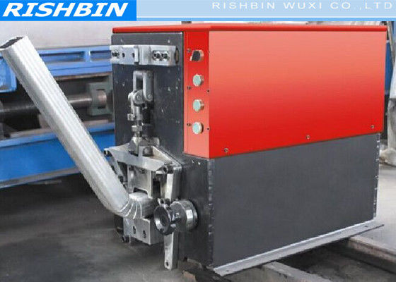Aluminum Square Tube Roll Forming Machine 8 - 10 m/min Production Capacity